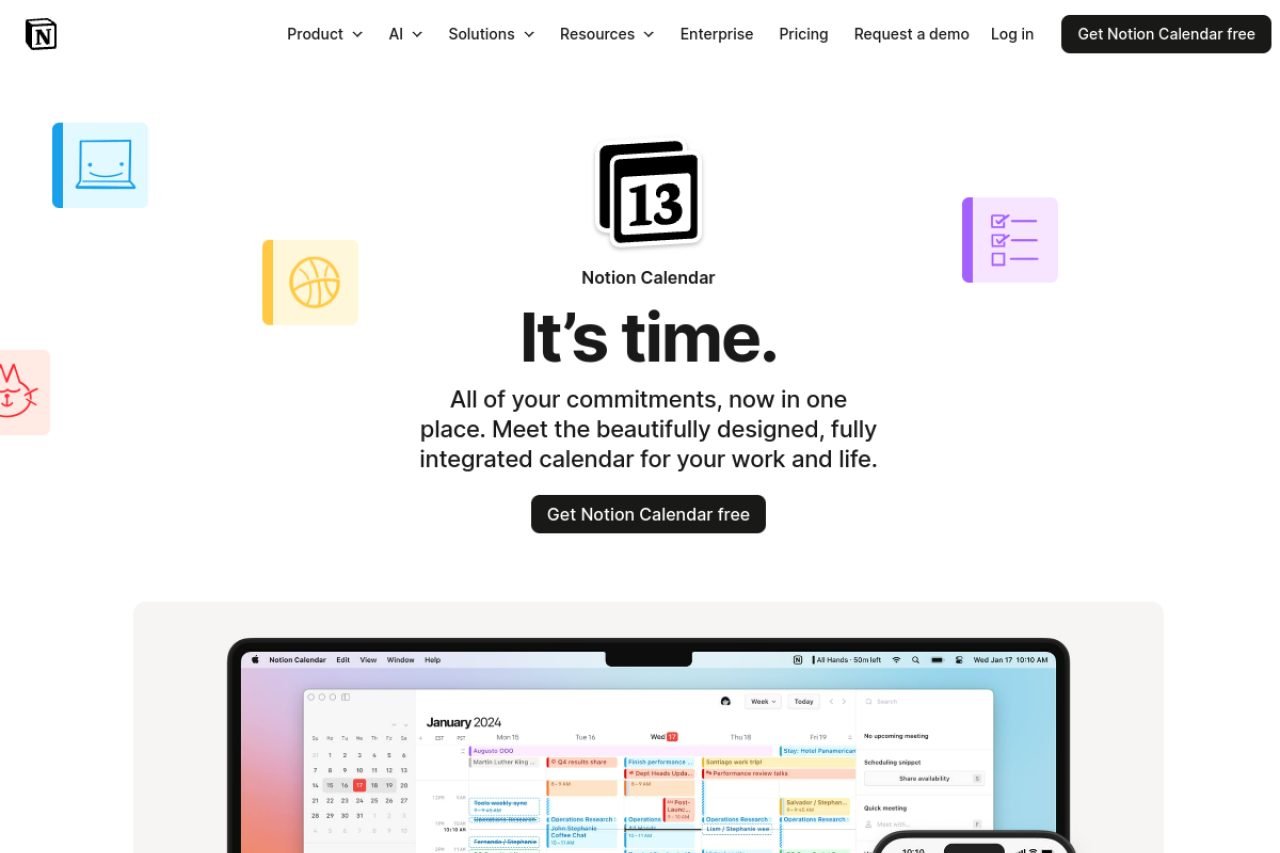 Cron (Notion Calendar)